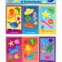 Stickerbooks OCEAN książeczki z naklejkami dla dzieci 6 x 75 naklejek