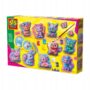 Odlewy Gipsowe UROCZE FIGURKI FANTASY zestaw z farbami SES Creative 01342