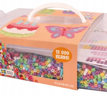 Zestaw Koraliki do prasowania Craft Box Happy Mix pudełko 5mm 12000 szt