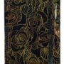 Notes Notatnik z Gumką KWIATY RÓŻE w linie B6 17,5x8,5 cm 80 kartek 80 GSM
