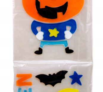 HALLOWEEN DYNIA upiorne naklejki żelowe silikonowe na okno lustro