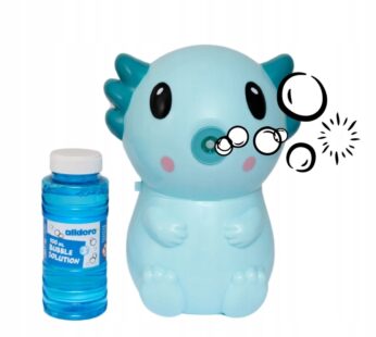 AKSOLOTL Maszyna do baniek mydlanych na baterie z płynem 100 ml 3+ 60618