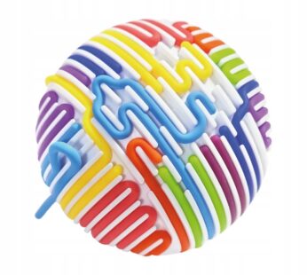 Piłka Sensoryczna Fidget z 16 kolorowymi silikonowymi paskami 3+ 60366