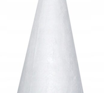 Stożek choinka styropian ozdoba dekoracja 15 cm 25 szt