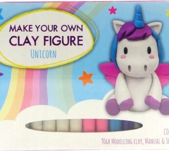 DIY Zrób to Sam figurka z modeliny JEDNOROŻEC zestaw 90g gliny + szpatułka