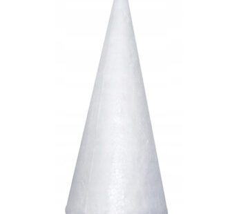 Stożek choinka styropian ozdoba dekoracja 15 cm 25 szt