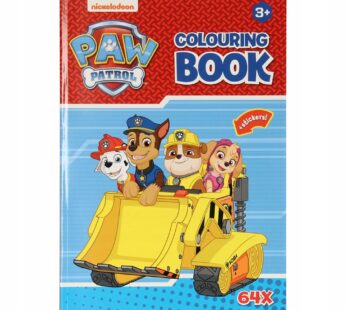 Kolorowanka PSI PATROL / PAW PATROL wymiar A4 64 strony + NAKLEJKI