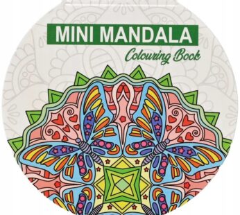 MINI MANDALA Kolorowanka antystresowa dla dzieci i dorosłych 48 wzorów
