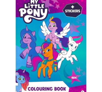 Kolorowanka MY LITTLE PONY / KUCYKI PONY wymiar A4 48 stron + NAKLEJKI