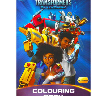 Kolorowanka TRANSFORMERS – EARTHSPARK wymiar A4 48 stron + NAKLEJKI