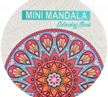 MINI MANDALA Kolorowanka antystresowa dla dzieci i dorosłych 48 wzorów