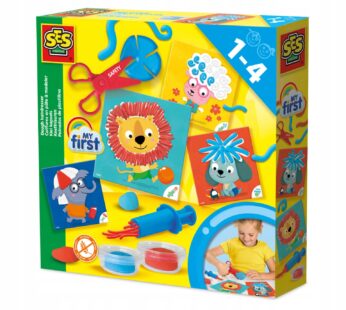 Ciastolina ZABAWA W FRYZJERA ciastomasa fryzjer SES Creative 14407