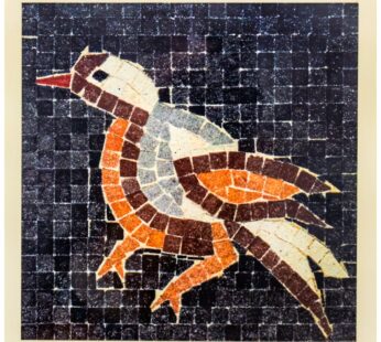 Mozaika kamienna PTAK kreatywny zestaw piaskowiec DIY 20×20cm